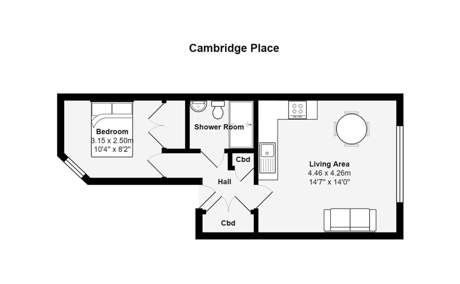 Apartment Your Space Apartments - Cambridge Place