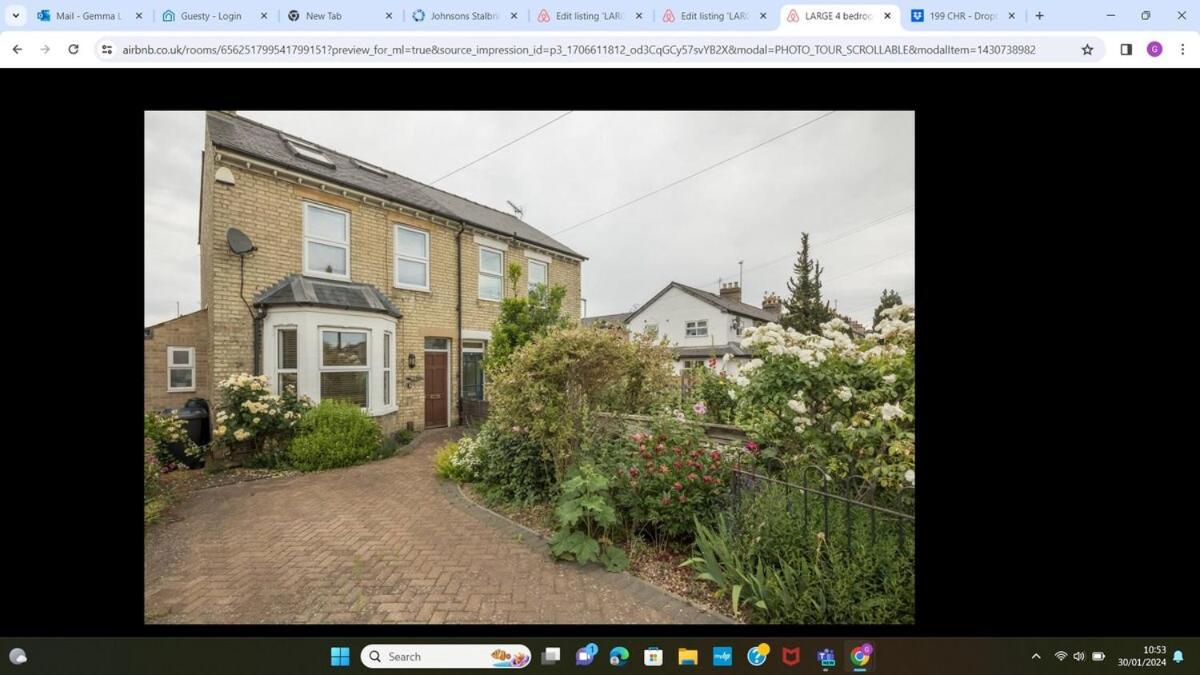 Large 4 Bedroom With Garden And Free Parking Cambridge (Cambridgeshire)