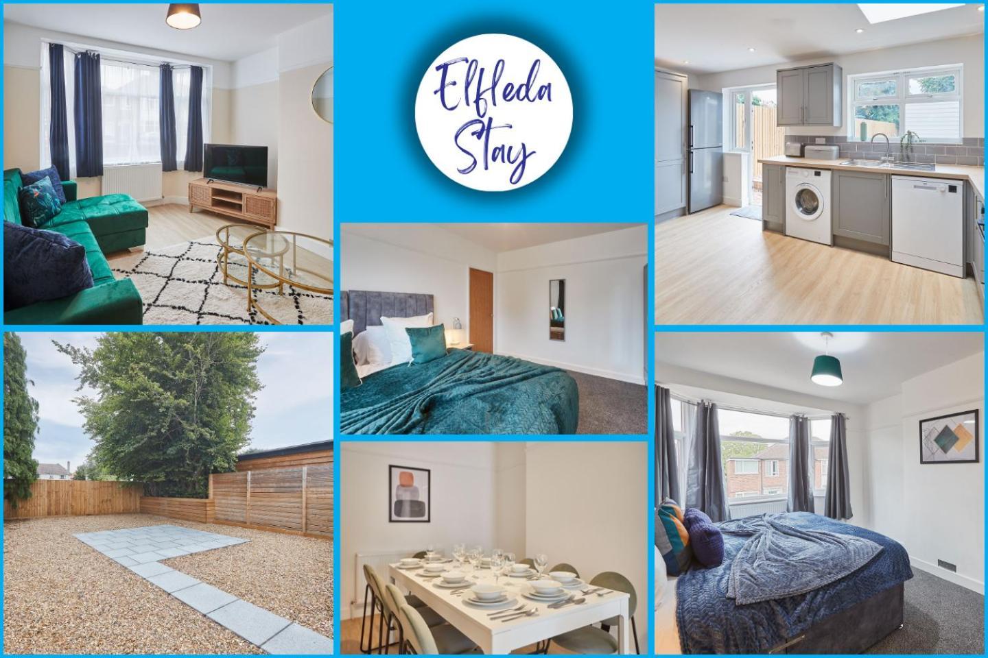 Elfleda - Modern 5 Bedroom House With Parking Holiday home *